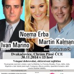 Poster Concert Dvakacovice - 20141130 - Webpage Noema